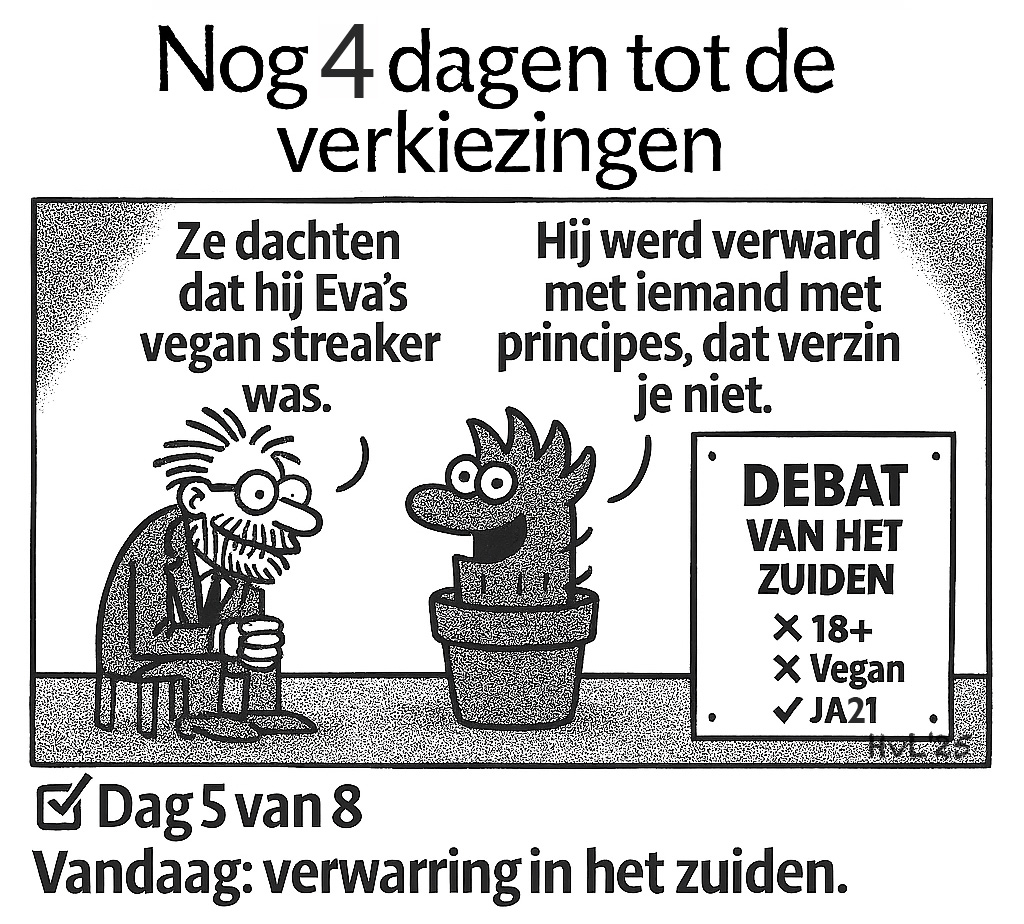 nog 4 dagen tot de vekiezingen