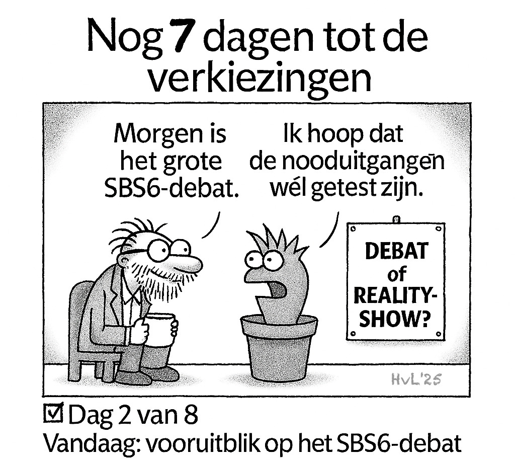 nog 7 dagen tot de vekiezingen