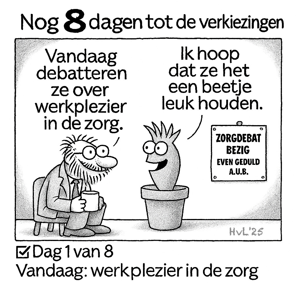 nog 8 dagen tot de vekiezingen